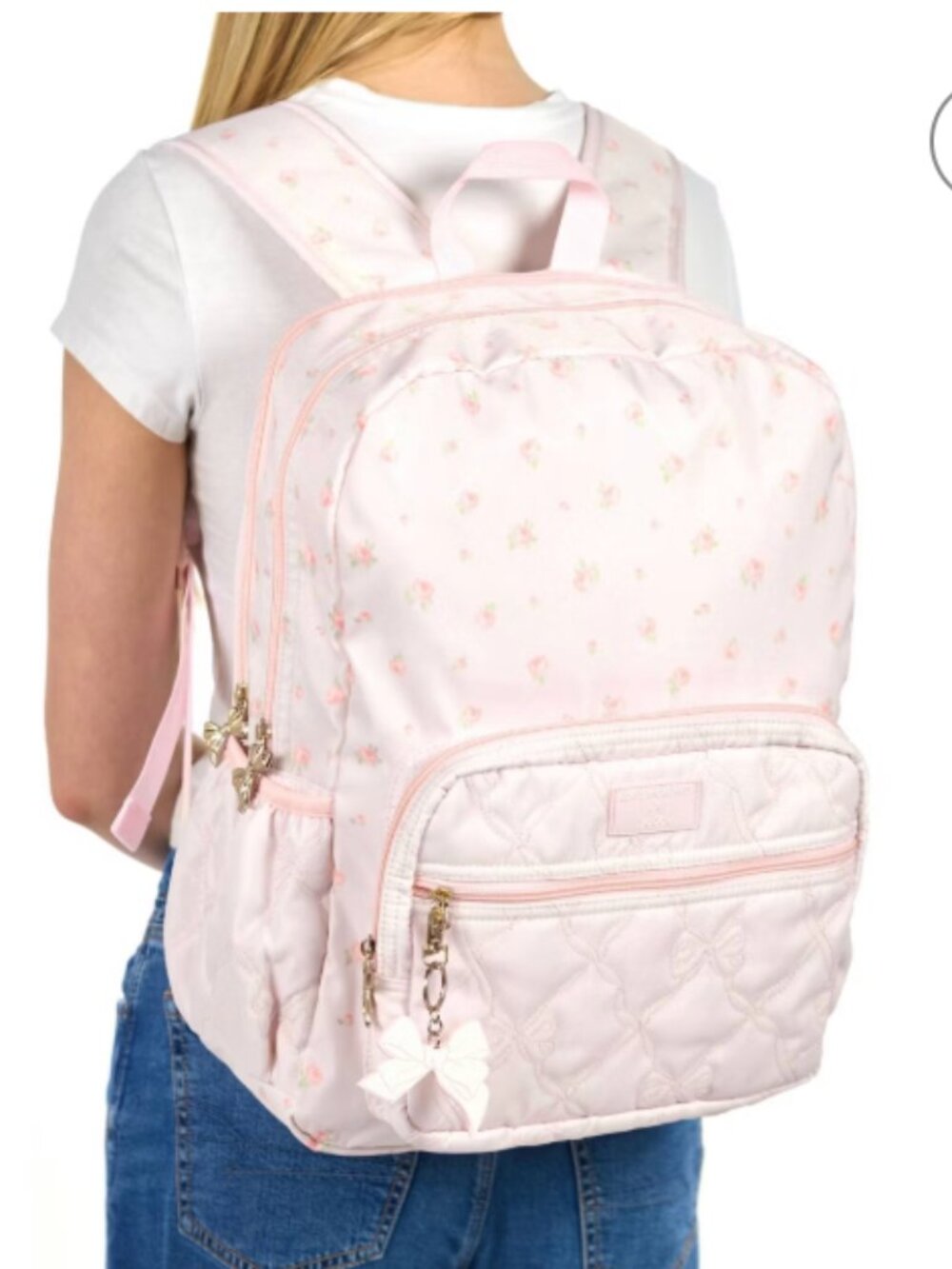 NEW LoveShackFancy x Target -Yoobi Blooming Heirloom Ditsy Backpack Ballet Bloom